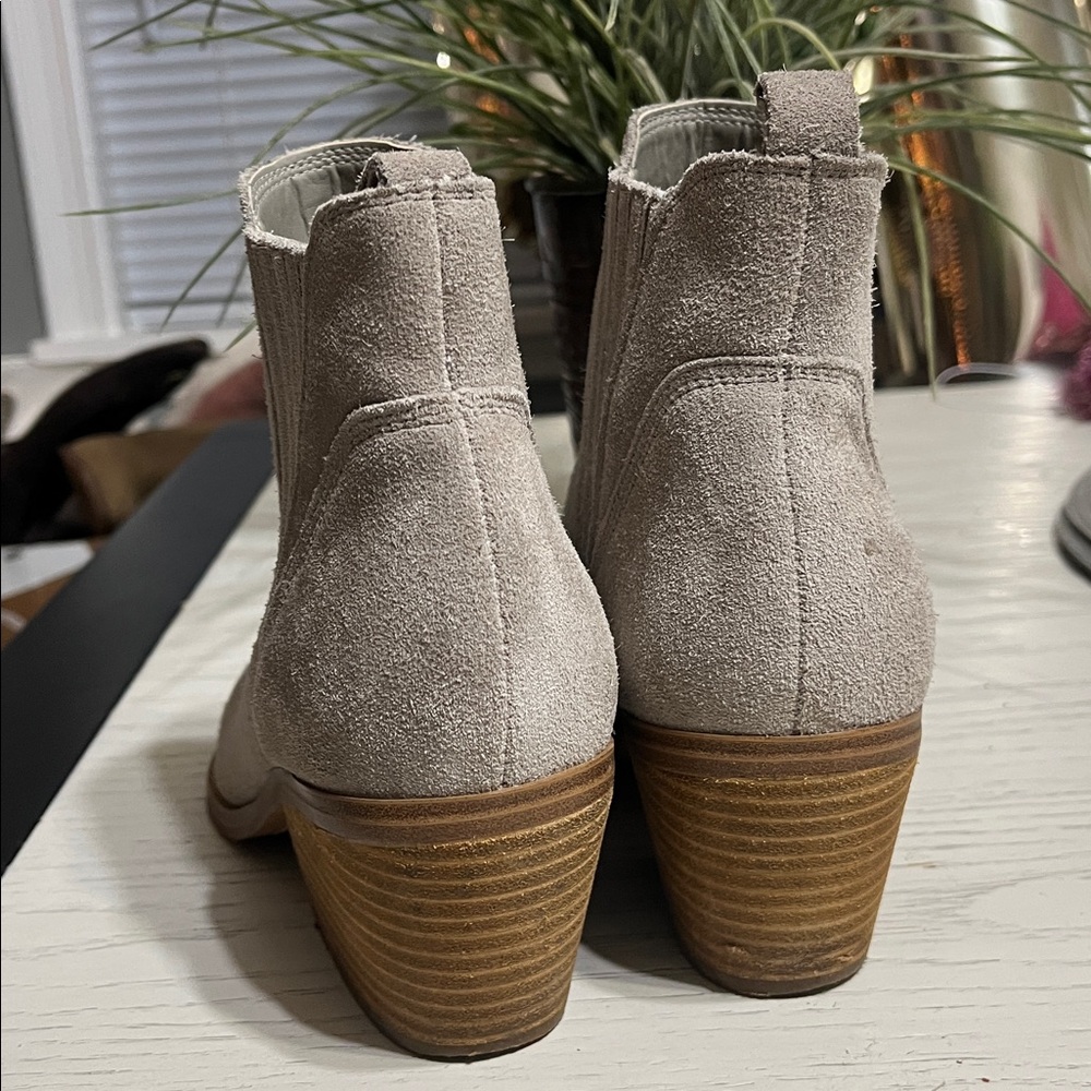 Marc Fisher Suede Ankle Booties - Picture 3 of 9